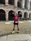 Luca Mondino alla 21 km di Verona